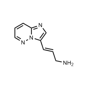 (E)-3-(Imidazo[1,2-b]pyridazin-3-yl)prop-2-en-1-amine|CS-1068956