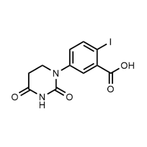 5-(2,4-Dioxotetrahydropyrimidin-1(2H)-yl)-2-iodobenzoic acid|CS-1069065