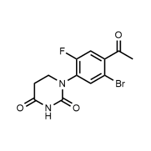 1-(4-Acetyl-5-bromo-2-fluorophenyl)dihydropyrimidine-2,4(1H,3H)-dione|CS-1069071
