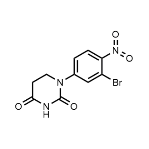 1-(3-Bromo-4-nitrophenyl)dihydropyrimidine-2,4(1H,3H)-dione|CS-1069210