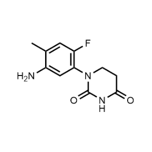 1-(5-Amino-2-fluoro-4-methylphenyl)dihydropyrimidine-2,4(1H,3H)-dione|CS-1069213