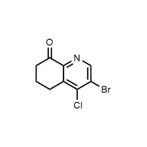3-Bromo-4-chloro-6,7-dihydroquinolin-8(5H)-one|CS-1069288