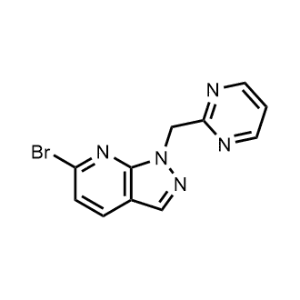 6-Bromo-1-(pyrimidin-2-ylmethyl)-1H-pyrazolo[3,4-b]pyridine|CS-1069352