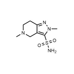 2,5-Dimethyl-4,5,6,7-tetrahydro-2H-pyrazolo[4,3-c]pyridine-3-sulfonamide|CS-1069404