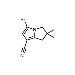 5-Bromo-2,2-dimethyl-2,3-dihydro-1H-pyrrolizine-7-carbonitrile|CS-1069440