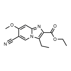 Ethyl 6-cyano-3-ethyl-7-methoxyimidazo[1,2-a]pyridine-2-carboxylate|CS-1069530