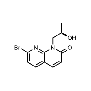 (R)-7-Bromo-1-(2-hydroxypropyl)-1,8-naphthyridin-2(1H)-one|CS-1069535