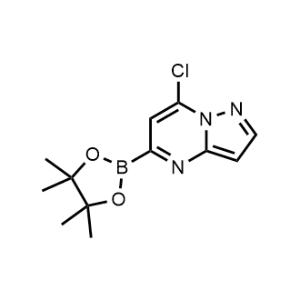 7-Chloro-5-(4,4,5,5-tetramethyl-1,3,2-dioxaborolan-2-yl)pyrazolo[1,5-a]pyrimidine|CS-1069700