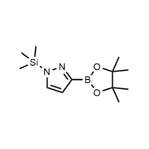 3-(4,4,5,5-Tetramethyl-1,3,2-dioxaborolan-2-yl)-1-(trimethylsilyl)-1H-pyrazole|CS-1069701