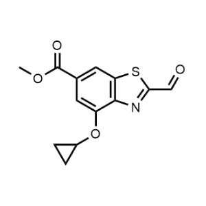 Methyl 4-cyclopropoxy-2-formylbenzo[d]thiazole-6-carboxylate|CS-1070011