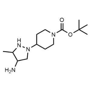 Tert-butyl 4-(4-amino-3-methylpyrazolidin-1-yl)piperidine-1-carboxylate|CS-1070061