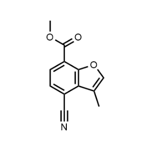 Methyl 4-cyano-3-methylbenzofuran-7-carboxylate|CS-1070170