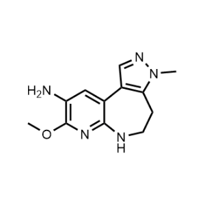 8-Methoxy-3-methyl-3,4,5,6-tetrahydropyrazolo[4,3-d]pyrido[2,3-b]azepin-9-amine|CS-1070283