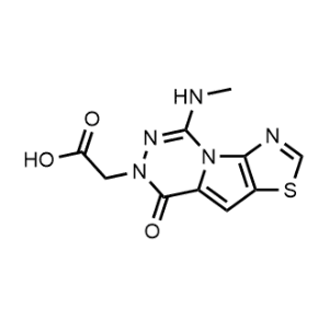 2-(5-(Methylamino)-8-oxothiazolo[5',4':4,5]pyrrolo[1,2-d][1,2,4]triazin-7(8H)-yl)acetic acid|CS-1070350