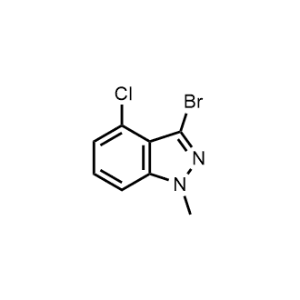3-Bromo-4-chloro-1-methyl-1H-indazole|CS-1070369