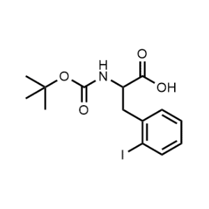 2-((Tert-butoxycarbonyl)amino)-3-(2-iodophenyl)propanoic acid|CS-1070499