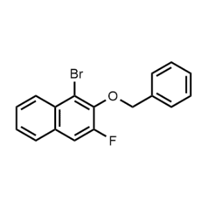2-(Benzyloxy)-1-bromo-3-fluoronaphthalene|CS-1070561