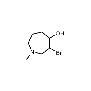 3-Bromo-1-methylazepan-4-ol|CS-1070565