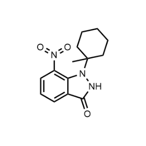 1-(1-Methylcyclohexyl)-7-nitro-1,2-dihydro-3H-indazol-3-one|CS-1070750