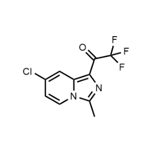 1-(7-Chloro-3-methylimidazo[1,5-a]pyridin-1-yl)-2,2,2-trifluoroethan-1-one|CS-1070752