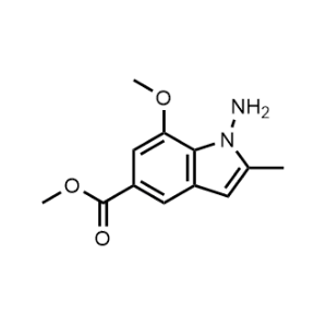 Methyl 1-amino-7-methoxy-2-methyl-1H-indole-5-carboxylate|CS-1070770