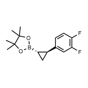 2-((1S,2S)-2-(3,4-Difluorophenyl)cyclopropyl)-4,4,5,5-tetramethyl-1,3,2-dioxaborolane|CS-1070791