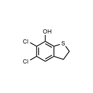 5,6-Dichloro-2,3-dihydrobenzo[b]thiophen-7-ol|CS-1070842