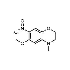 6-Methoxy-4-methyl-7-nitro-3,4-dihydro-2H-benzo[b][1,4]oxazine|CS-1070867