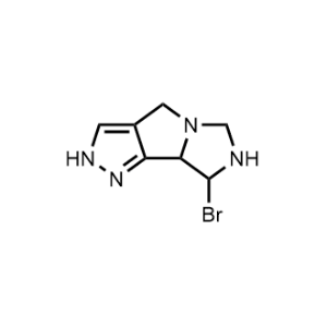 8-Bromo-2,4,6,7,8,8a-hexahydroimidazo[1',5':1,2]pyrrolo[3,4-c]pyrazole|CS-1070925