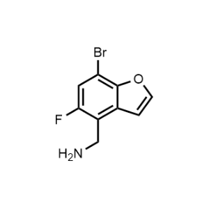 (7-Bromo-5-fluorobenzofuran-4-yl)methanamine|CS-1071040