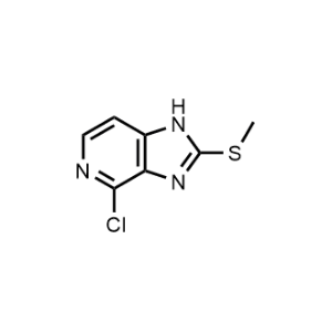 4-Chloro-2-(methylthio)-1H-imidazo[4,5-c]pyridine|CS-1071214