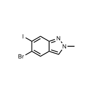 5-Bromo-6-iodo-2-methyl-2H-indazole|CS-1071268