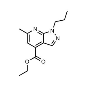Ethyl 6-methyl-1-propyl-1H-pyrazolo[3,4-b]pyridine-4-carboxylate|CS-1071284