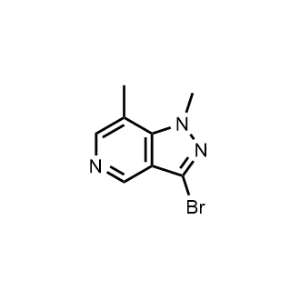 3-Bromo-1,7-dimethyl-1H-pyrazolo[4,3-c]pyridine|CS-1071367