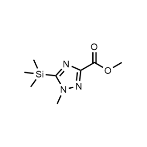 Methyl 1-methyl-5-(trimethylsilyl)-1H-1,2,4-triazole-3-carboxylate|CS-1071418