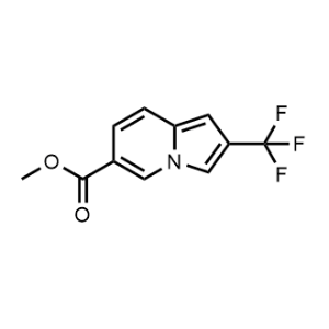 Methyl 2-(trifluoromethyl)indolizine-6-carboxylate|CS-1071456