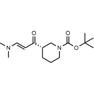 Tert-butyl (S,E)-3-(3-(dimethylamino)acryloyl)piperidine-1-carboxylate|CS-1071517