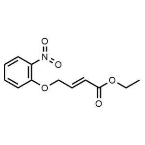 Ethyl (E)-4-(2-nitrophenoxy)but-2-enoate|CS-1071523