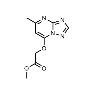 Methyl 2-((5-methyl-[1,2,4]triazolo[1,5-a]pyrimidin-7-yl)oxy)acetate|CS-1071610