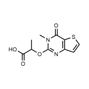 2-((3-Methyl-4-oxo-3,4-dihydrothieno[3,2-d]pyrimidin-2-yl)oxy)propanoic acid|CS-1071614