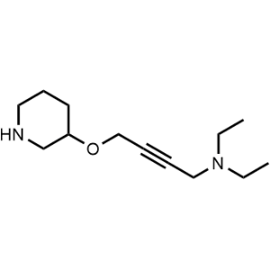 N,N-Diethyl-4-(piperidin-3-yloxy)but-2-yn-1-amine|CS-1071628