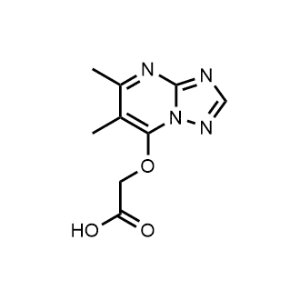 2-((5,6-Dimethyl-[1,2,4]triazolo[1,5-a]pyrimidin-7-yl)oxy)acetic acid|CS-1071690