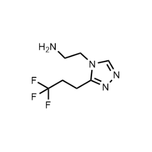 2-(3-(3,3,3-Trifluoropropyl)-4H-1,2,4-triazol-4-yl)ethan-1-amine|CS-1071766