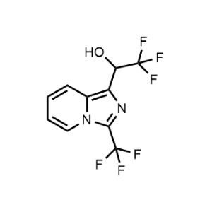 2,2,2-Trifluoro-1-(3-(trifluoromethyl)imidazo[1,5-a]pyridin-1-yl)ethan-1-ol|CS-1071848