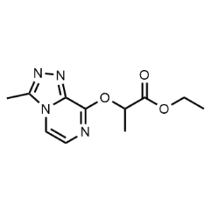 Ethyl 2-((3-methyl-[1,2,4]triazolo[4,3-a]pyrazin-8-yl)oxy)propanoate|CS-1071950