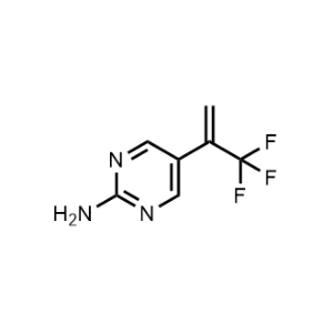 5-(3,3,3-Trifluoroprop-1-en-2-yl)pyrimidin-2-amine|CS-1071995