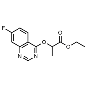 Ethyl 2-((7-fluoroquinazolin-4-yl)oxy)propanoate|CS-1072008