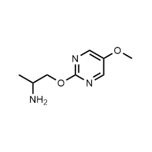 1-((5-Methoxypyrimidin-2-yl)oxy)propan-2-amine|CS-1072038