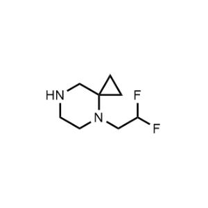 4-(2,2-Difluoroethyl)-4,7-diazaspiro[2.5]octane|CS-1072210