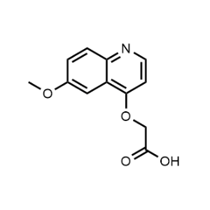 2-((6-Methoxyquinolin-4-yl)oxy)acetic acid|CS-1072227